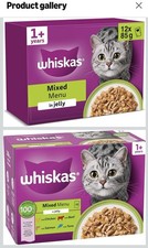 120 x 85g Whiskas 1+ Mixed