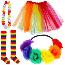  Tulle Ballet Dance Skirt Pride Accessories Festival Girls Tutu Skirts