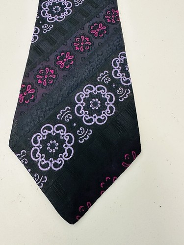 Vintage kipper tie purple - kipper,