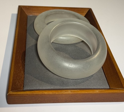 Chunky vintage bangles - 2,