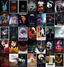 Cult Horror Halloween Posters Scary Film Prints A0 A1 A2 A3 A4 Maxi 30+ Designs