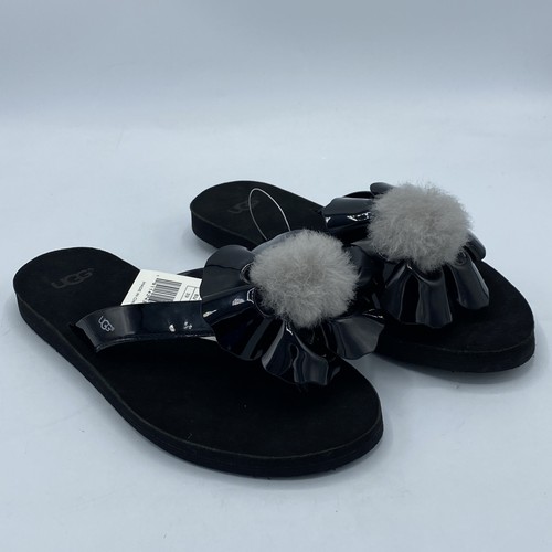 New ugg poppy patent black - ugg,