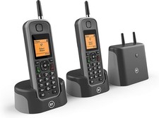 BT Elements 1K IP67 Cordless Phone Twin Pack Long Range Waterproof DECT Handsets