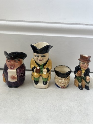 Selection mini toby jugs - selection,
