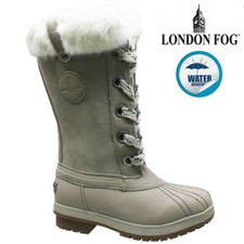 LADIES NEW SNOW BOOTS WARM WINTER WATER RESISTANT MUCKER THERMAL WELLINGTONS FUR
