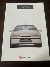 Vauxhall Calibra Brochure 1992 Ed.1
