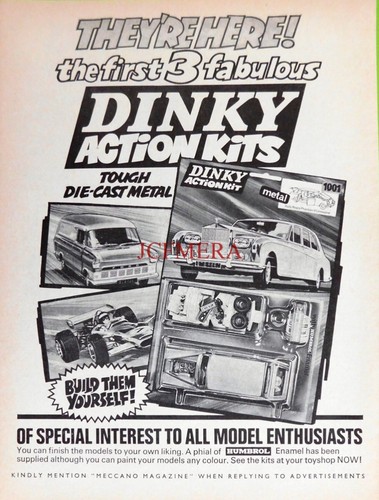 Dinky model action kits the - dinky, 'the