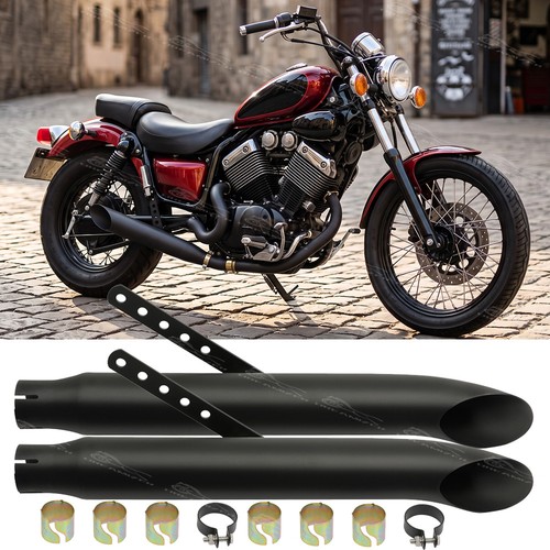 51mm black motorcycle - 2x,