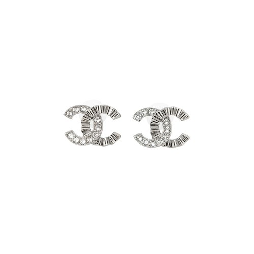 Chanel logo earrings - cc,