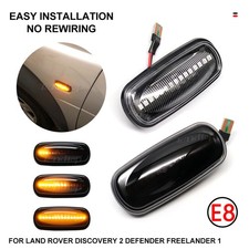 Side Indicator LED Repeater Light For Land Rover Defender Discovery Freelander