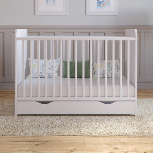 Cot bed convertible toddler - bed,