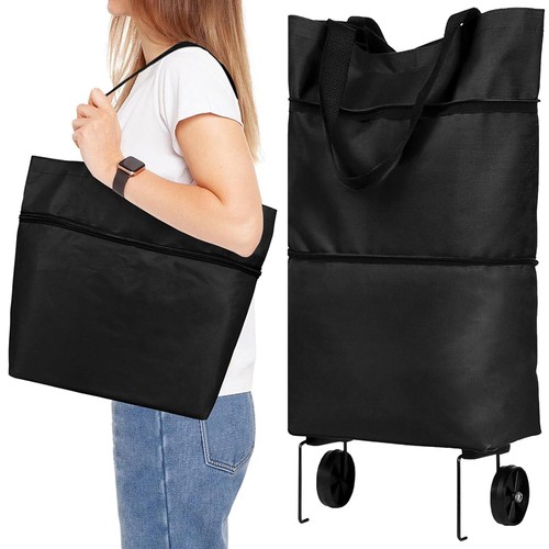 Collapsible rolling shopping - collapsible,