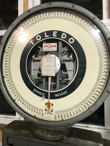 Antique toledo grain scale - antique,