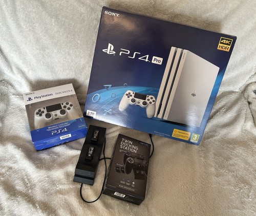 Sony ps4 pro 1tb glacier - glacier, white