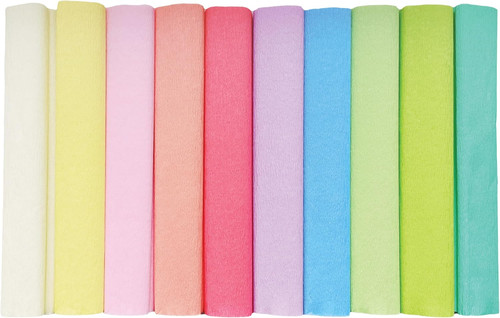 Crepe paper rolls - crepe,