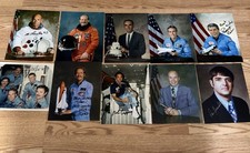 Lot Of 8 Signed Astronaut