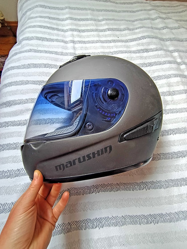 Marushin full face motorbike