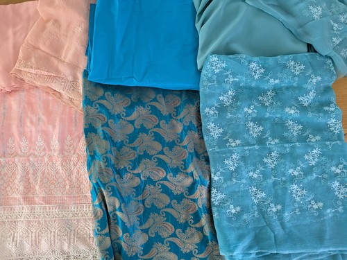 Three unsewn asian - three,