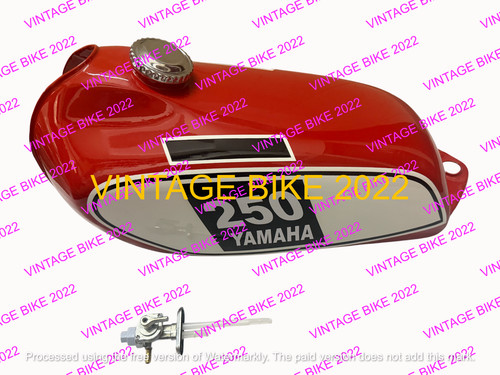 Yamaha 250 enduro orange - dt, enduro,