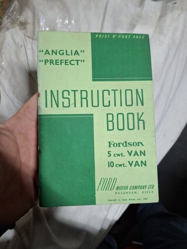 Old vintage ford - ford, anglia