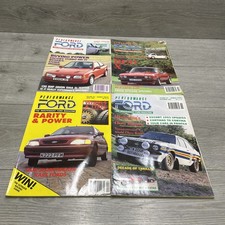 4 x Performance Ford Car Magazine Bundle Job Lot 1992/93 Hot Fiestas Capri 3.0S