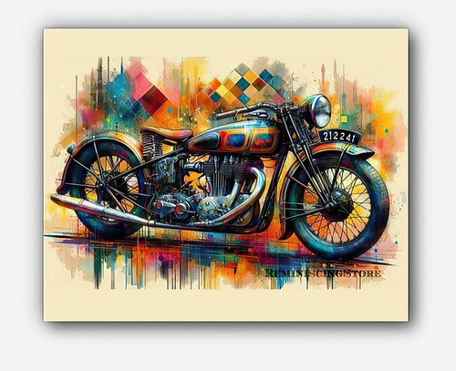 Vintage motorcycle norton - vintage, (uk)