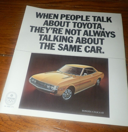 Circa 1970 toyota - circa, 1970's