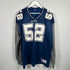Champion Dallas Cowboys Mens XL Coakley #52 Football NFL Upcycled Jersey Sweater