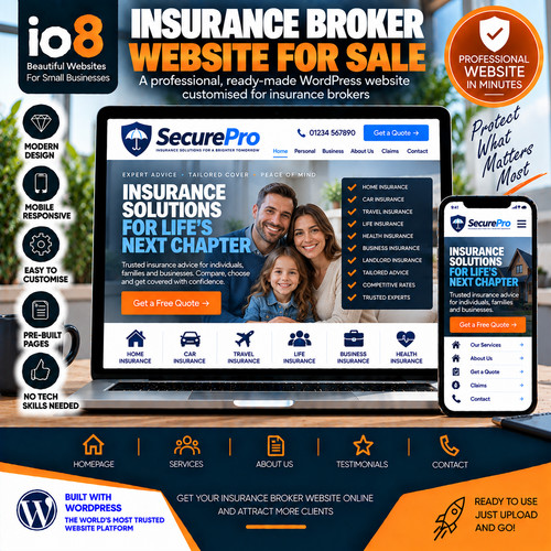 Insurance broker website - broker,