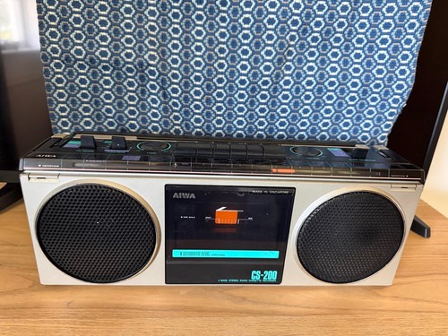 Aiwa cs200 band stereo radio - aiwa,