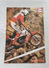 FINA MONTESA Motorcycle Sales Leaflet 1984 ITALIAN TEXT