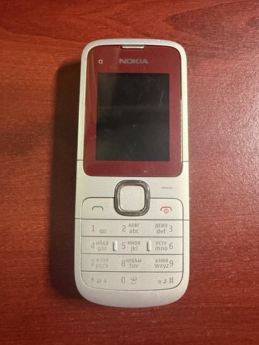 Nokia red and silver - nokia,