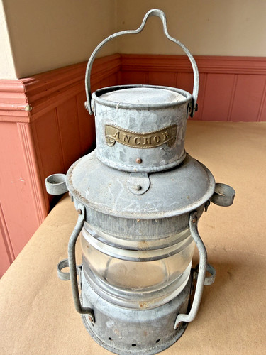 Vintage anchor lamp light - anchor,