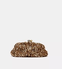 Zara Sold Out gold Sequin