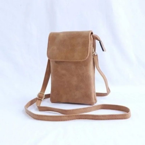 Leather crossbody phone bag - crossbody,
