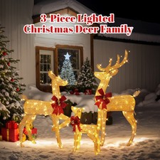 Set of 3 Sparkling Christmas