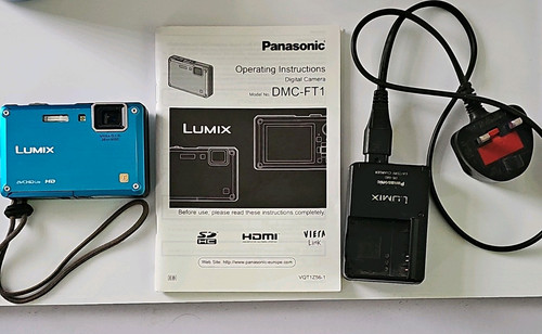 Panasonic lumix dmc ft1 - lumix, blue