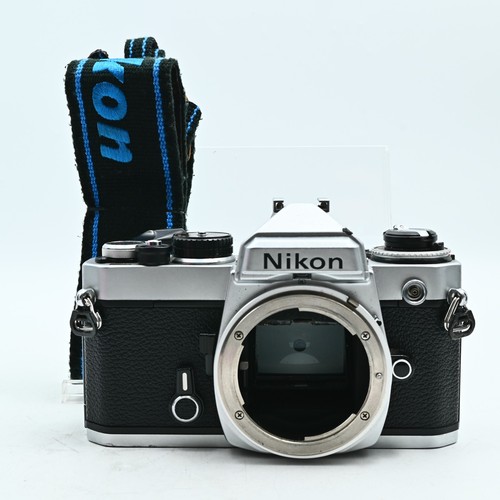 Nikon silver body slr - fe,