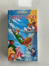 Disney VHS video Robin Hood