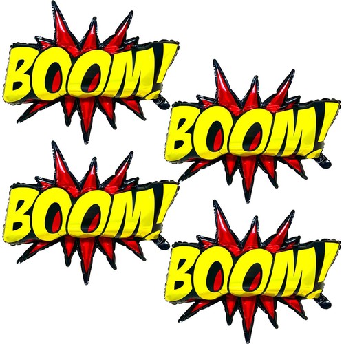 Qzcpgp 4pcs superhero balloons - 4pcs,