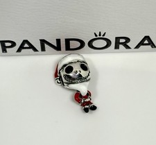 New PANDORA Disney Nightmare Before Christmas Jack Skellington Charm 793979C01