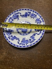 2 Very Old Plates In Blue &