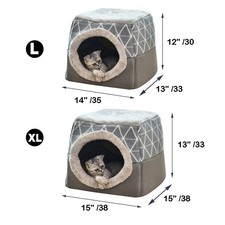 Dog Pet Cat Bed House Portable