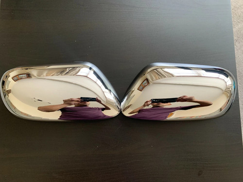 Chrome door wing - wing, covers