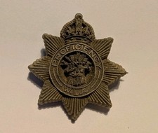 Genuine WW2 Women’s Land Army Proficiency Plastic Economy Issue Cap Badge