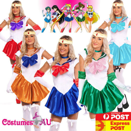 Girls sailor moon costume - moon,