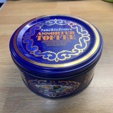 Vintage Retro Mackintosh Assorted Toffee Sweet Tin 422 g 1lb Small Collectible