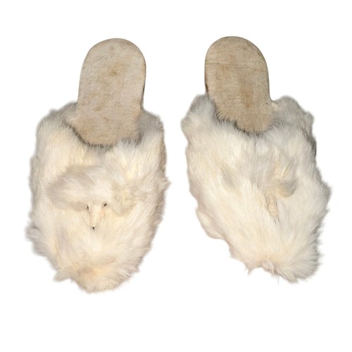 Vintage real rabbit fur - rabbit,