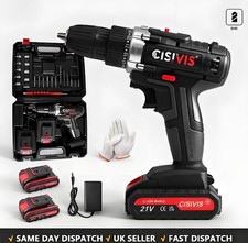 21V Cordless Drill Set