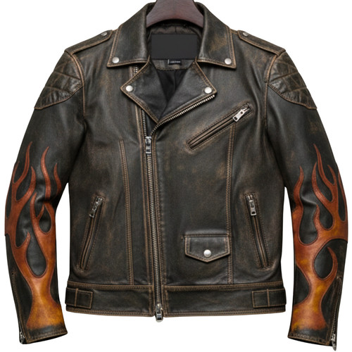 Mens distressed cowhide - mens,